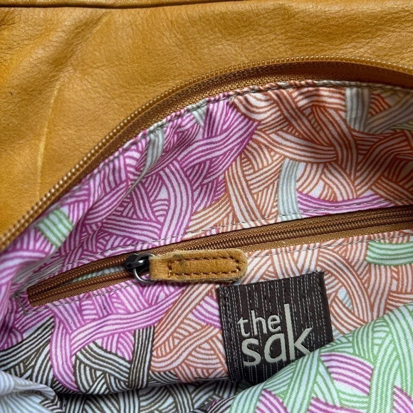 “The Sack” leather side  bag - Picture 2 of 2